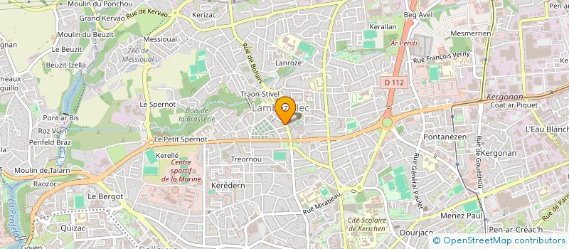 localisation de l'entreprise SYND COPRO 19 RUE ROBESPIERRE à BREST