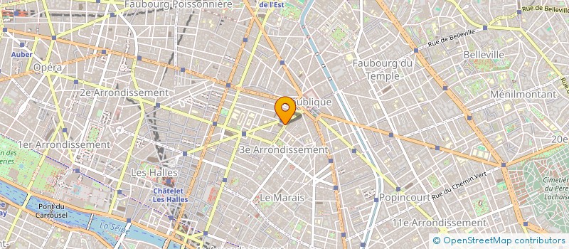 localisation de l'entreprise SYND COPRO 197 R DU TEMPLE  PARIS