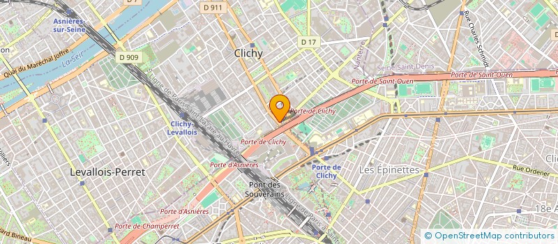 localisation de l'entreprise SYND COPRO 2 BD J JAURES CLICHY à CLICHY