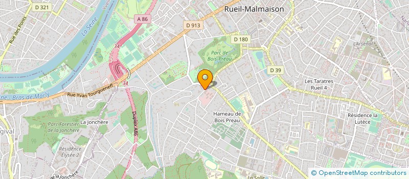 localisation de l'entreprise SYND COPRO 2 BIS CHE DE VERSAILLES à RUEIL-MALMAISON
