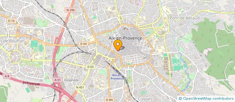 localisation de l'entreprise SYND COPRO 2 PL JEANNE D ARC à AIX-EN-PROVENCE