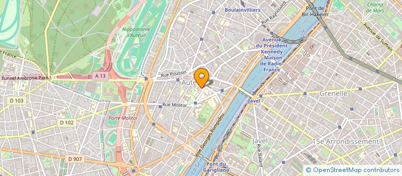 localisation de l'entreprise SYND COPRO 2 RUE DU BUIS PARIS 16  PARIS