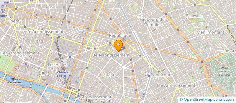 localisation de l'entreprise SYND COPRO 2 RUE DUPETIT THOUARS  PARIS