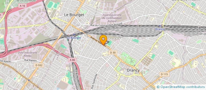 localisation de l'entreprise SYND COPRO 2 RUE LOUIS BLERIOT  DRANCY