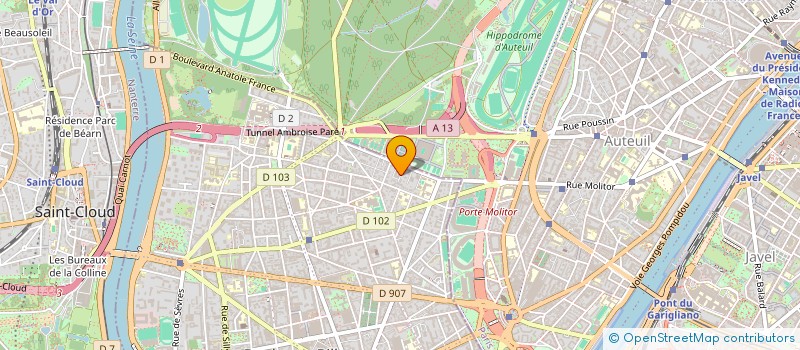 localisation de l'entreprise SYND COPRO 2 RUE MARGUERITE 92 BOULOGNE à BOULOGNE-BILLANCOURT