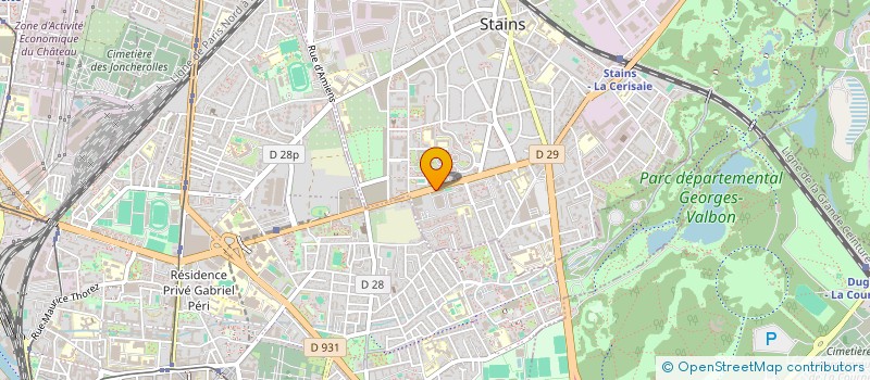 localisation de l'entreprise SYND COPRO 20-24 AV DE STALINGRAD à STAINS