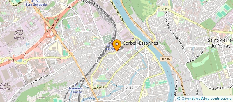 localisation de l'entreprise SYND COPRO 20 R GAL LECLERC à CORBEIL-ESSONNES