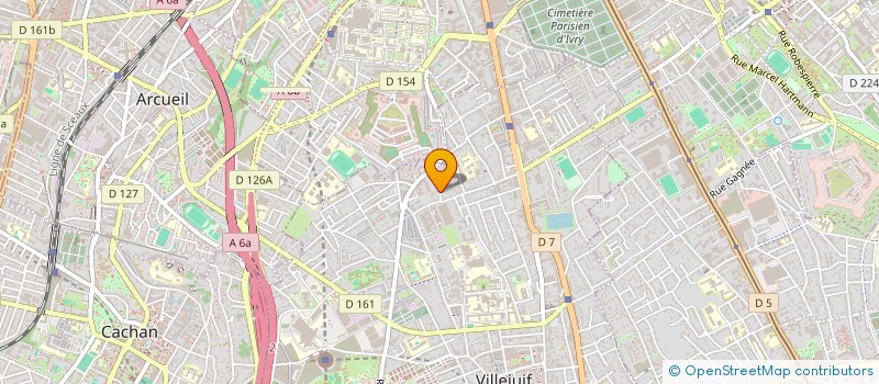 localisation de l'entreprise SYND COPRO 20 RUE VOLTAIRE à VILLEJUIF