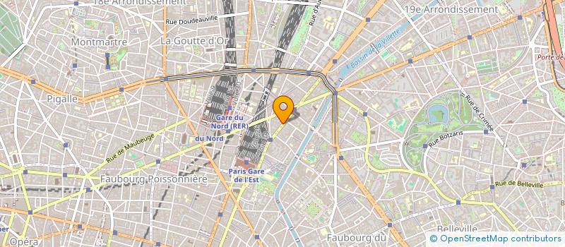 localisation de l'entreprise SYND COPRO 207 RUE DU FBG SAINT MARTIN  PARIS