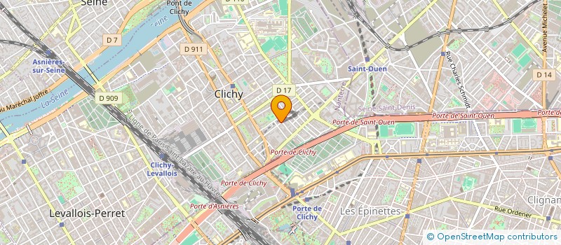 localisation de l'entreprise SYND COPRO 21-23-25 RUE KLOCK 92 CLICHY à CLICHY
