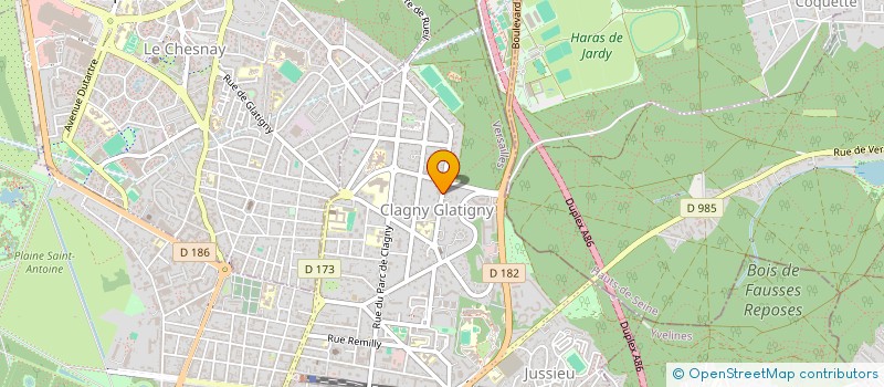 localisation de l'entreprise SYND COPRO 21 AV DOUGLAS HAIG VERSAILLES à VERSAILLES