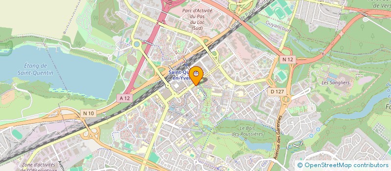 localisation de l'entreprise SYND COPRO 21 AV DU CENTRE à MONTIGNY-LE-BRETONNEUX