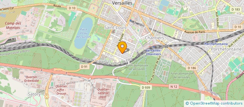 localisation de l'entreprise SYND COPRO 21 R SAINT MEDERIC à VERSAILLES