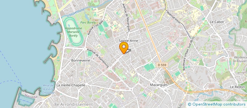 localisation de l'entreprise SYND COPRO 22 AV D'HAIFA à MARSEILLE