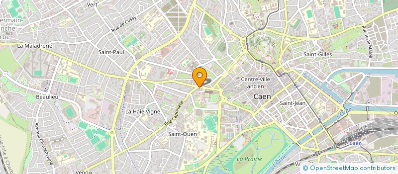 localisation de l'entreprise SYND COPRO 22 PL DE L'ANCIENNE BOUCHERIE à CAEN