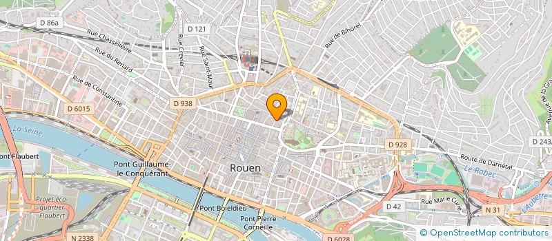 localisation de l'entreprise SYND COPRO 22 RUE DE LA CIGOGNE à ROUEN