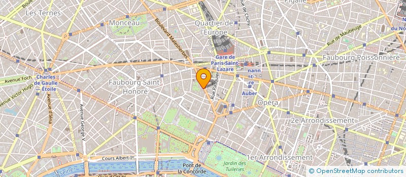 localisation de l'entreprise SYND COPRO 23 BD MALESHERBES  PARIS