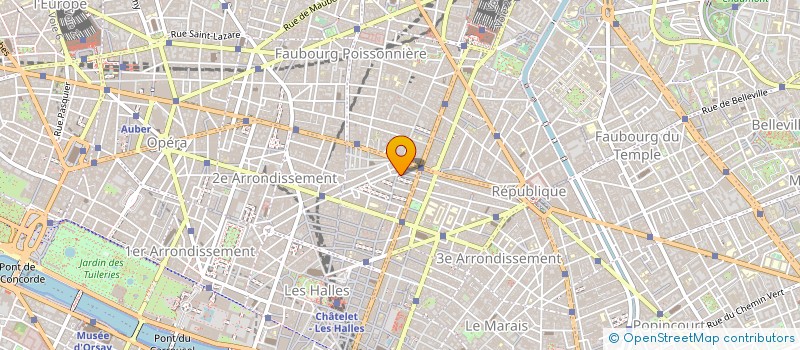 localisation de l'entreprise SYND COPRO 23 R BLONDEL  PARIS
