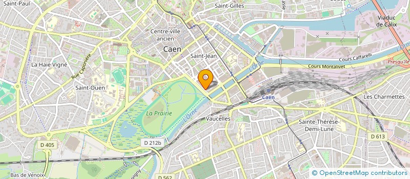 localisation de l'entreprise SYND COPRO 23 RUE PAUL TOUTAIN à CAEN