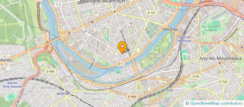 localisation de l'entreprise SYND COPRO 23 RUE YVES KERMEN à BOULOGNE-BILLANCOURT