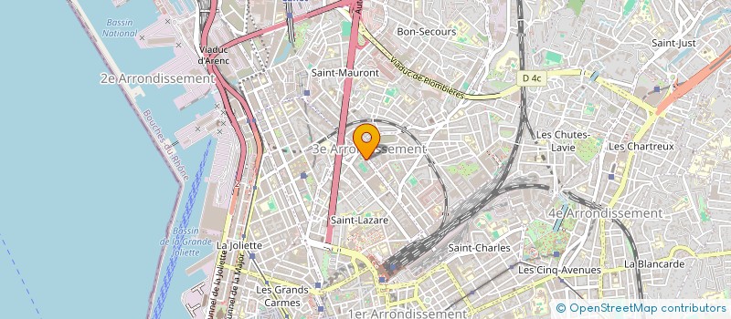 localisation de l'entreprise SYND COPRO 239 BD NATIONAL 13003 MELLE à MARSEILLE