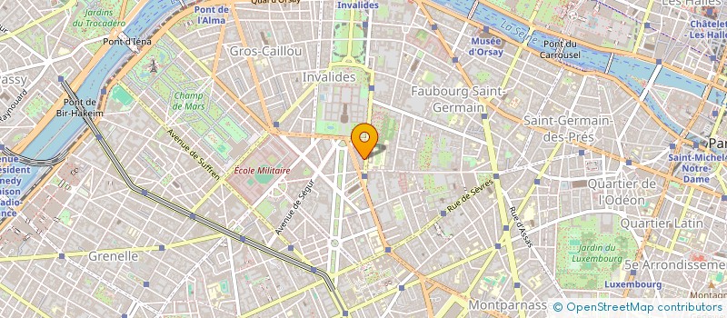 localisation de l'entreprise SYND COPRO 24 BD DES INVALIDES  PARIS