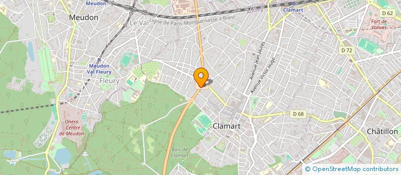 localisation de l'entreprise SYND COPRO 24 R PDT ROOSEVELT à CLAMART