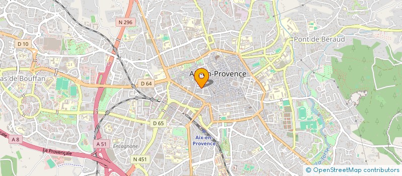 localisation de l'entreprise SYND COPRO 24 RUE BRUYES à AIX-EN-PROVENCE