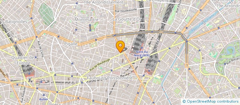 localisation de l'entreprise SYND COPRO 24 RUE DE ROCROY  PARIS