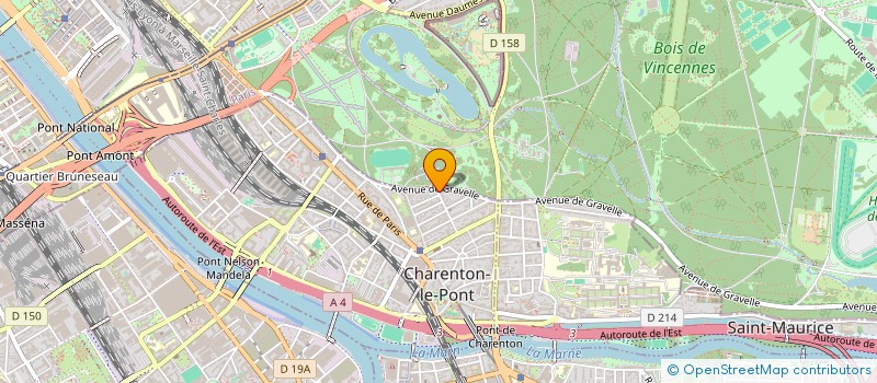 localisation de l'entreprise SYND COPRO 24 RUE GUERIN  CHARENTON-LE-PONT