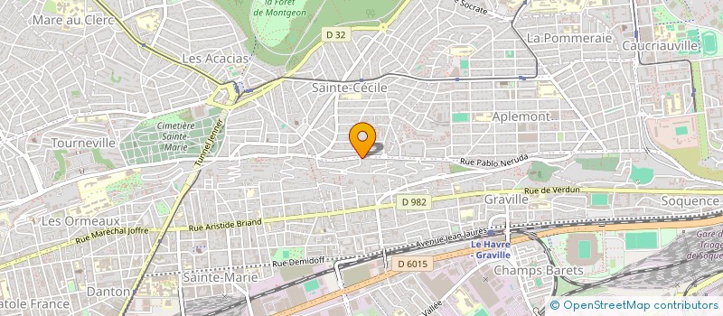 localisation de l'entreprise SYND COPRO 248 RUE PABLO NERUDA à LE HAVRE