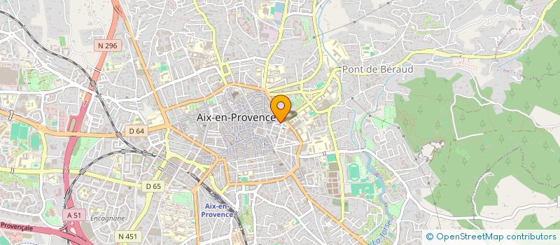 localisation de l'entreprise SYND COPRO 25 RUE PORTALIS à AIX-EN-PROVENCE