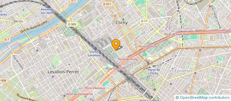 localisation de l'entreprise SYND. COPRO 26-28 CHANCE MILLY à CLICHY