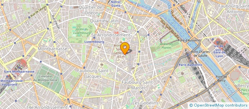 localisation de l'entreprise SYND COPRO 26 TOURNEFORT PARIS 5  PARIS