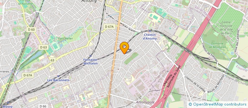 localisation de l'entreprise SYND COPRO 27 R DE L'AVENIR à ANTONY