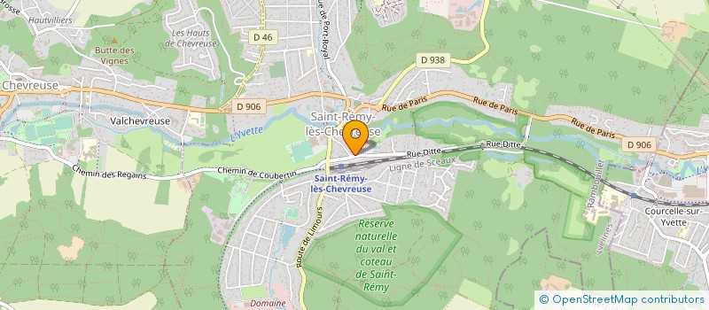 localisation de l'entreprise SYND COPRO 27 R PIERRE CHESNEAU ST REMY  SAINT-REMY-LES-CHEVREUSE