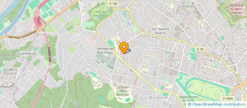 localisation de l'entreprise SYND COPRO 27 RUE DU FOND LOUVET à RUEIL-MALMAISON