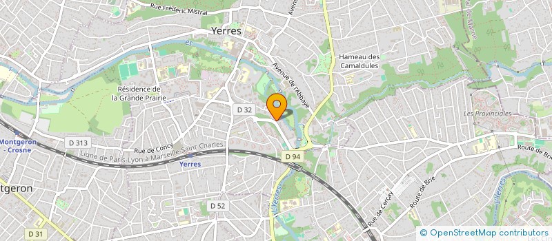 localisation de l'entreprise SYND COPRO 28 32 RUE MARCEAU BALLIOT  YERRES