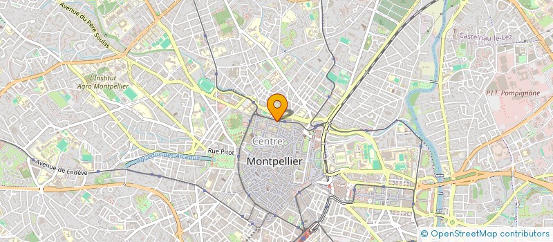 localisation de l'entreprise SYND COPRO 28 BD PASTEUR à MONTPELLIER