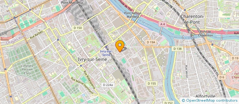 localisation de l'entreprise SYND COPRO 28 ET 30 RUE DENIS PAPIN à IVRY-SUR-SEINE