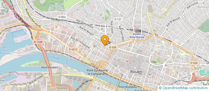 localisation de l'entreprise SYND COPRO 29 A RUE STANISLAS GIRARDIN à ROUEN