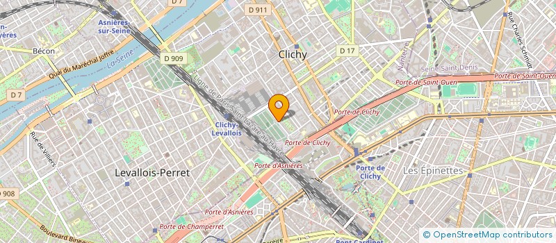 localisation de l'entreprise SYND COPRO 29 R CHANCE MILLY à CLICHY