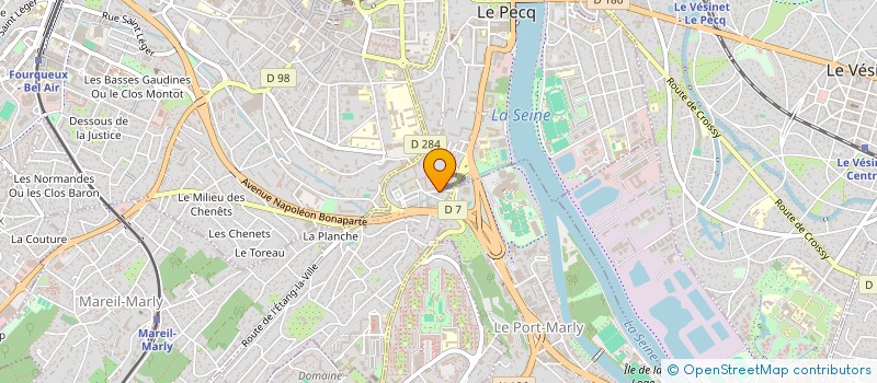 localisation de l'entreprise SYND COPRO 3 A 15 ALEXANDRE DUMAS  LE PECQ