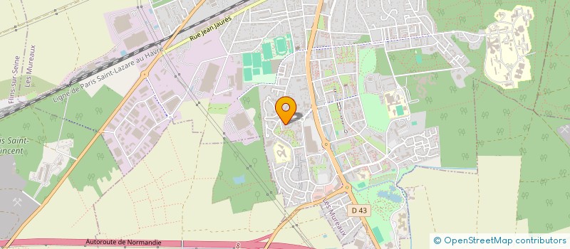 localisation de l'entreprise SYND COPRO 3 PARC TALBOT à LES MUREAUX