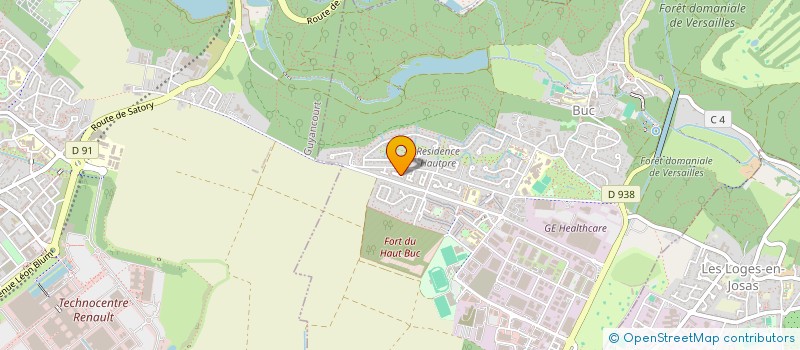 localisation de l'entreprise SYND COPRO 3 PLACE NICOLAS POUSSIN  BUC