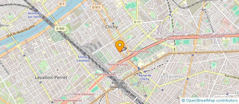 localisation de l'entreprise SYND COPRO 3 R DOCTEUR ROUX à CLICHY