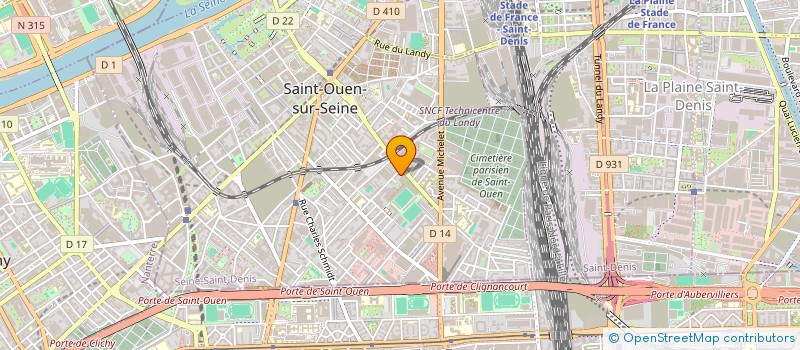 localisation de l'entreprise SYND COPRO 3 RUE BLANQUI à SAINT-OUEN-SUR-SEINE