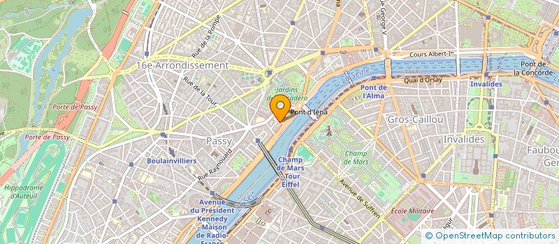 localisation de l'entreprise SYND COPRO 3 RUE LE NOTRE  PARIS