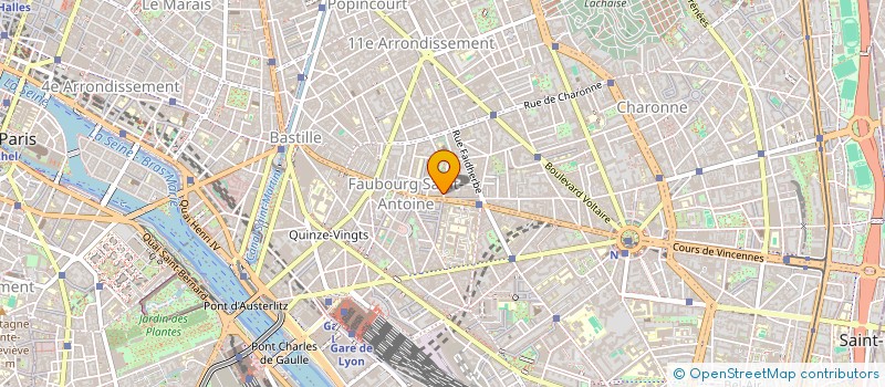 localisation de l'entreprise SYND*COPRO 3 RUE SAINT BERNARD  PARIS