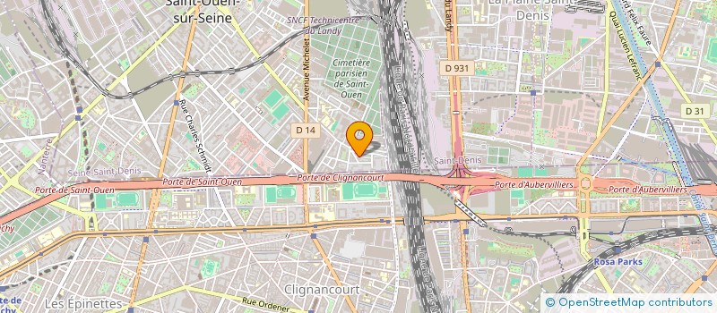 localisation de l'entreprise SYND COPRO 3 VILLA CONDORCET à SAINT-OUEN-SUR-SEINE
